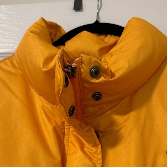 Polo Ralph Lauren Yellow Puffer Jacket with Embroidered Logo and Polo Print XXL - Picture 4 of 12